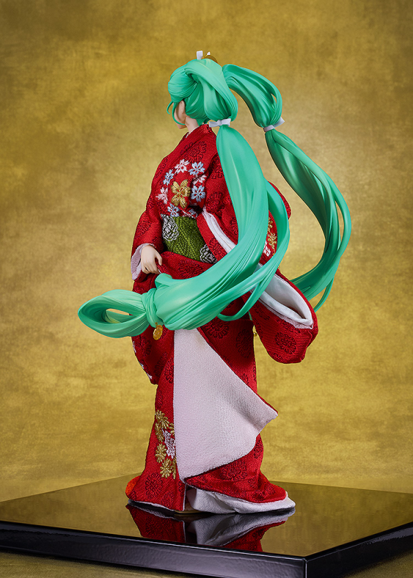 GOOD SMILE COMPANY Hatsune Miku: Beauty Looking Back Miku Ver. -Kyugetsu Collaboration Japanese Doll-(4580590204133)(4580590204133)