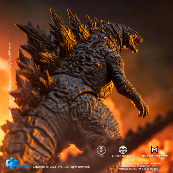 HIYA Toys Exquisite Basic Series: " GODZILLA VS KONG " - Godzilla(Update Version)