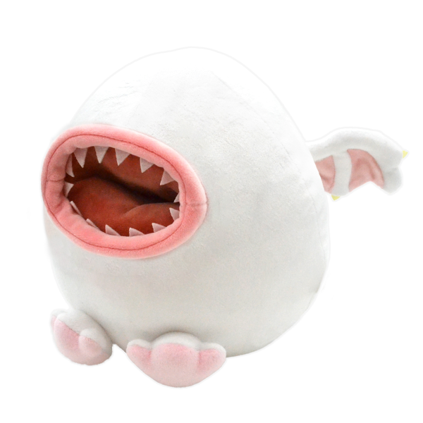 CAPCOM Monster Hunter Fluffy Eggshaped Plush Khezu(4976219125772)(4976219125772)