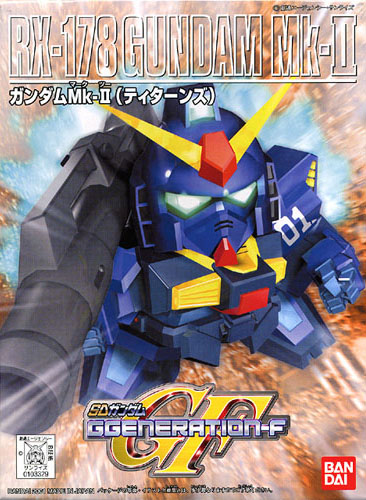 BANDAI HOBBY BB217 RX-178 Gundam Mk II Titans(4573102672193)(4573102672193)