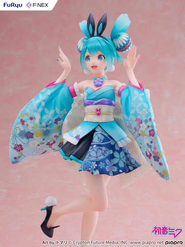 FuRyu Hatsune Miku Wa-Bunny 1/7 Scale Figure(4582655078321)(4582655078321)