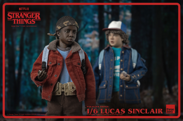 STRANGER THINGS LUCAS SINCLAIR 1/6 SCALE FIG