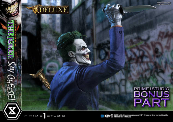 Prime 1 Studio Museum Masterline Batman (Comics) The Joker - Say Cheese DX Bonus Version | 4580708035123