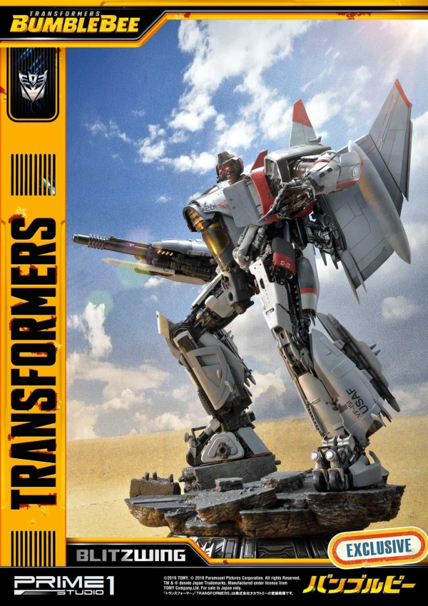 Prime 1 Studio Museum Masterline Transformers: Bumblebee (Film) Blitzwing EX Version | 4562471908088