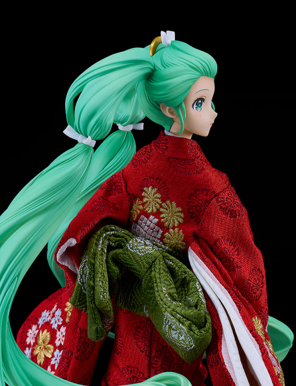 GOOD SMILE COMPANY Hatsune Miku: Beauty Looking Back Miku Ver. -Kyugetsu Collaboration Japanese Doll-(4580590204133)(4580590204133)