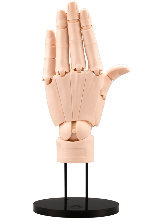 ARTIST SUPPORT ITEM HAND MODEL/L -PALE ORANGE-