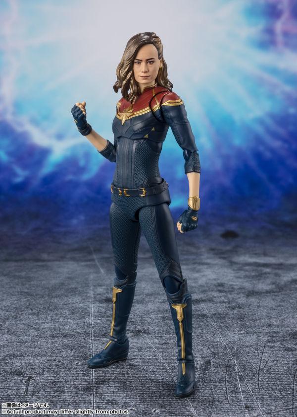 BANDAI Spirits Captain Marvel (The Marvels) "The Marvels", TAMASHII NATIONS S.H.Figuarts