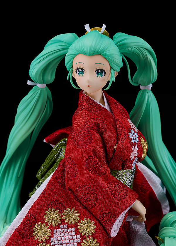 GOOD SMILE COMPANY Hatsune Miku: Beauty Looking Back Miku Ver. -Kyugetsu Collaboration Japanese Doll-(4580590204133)(4580590204133)