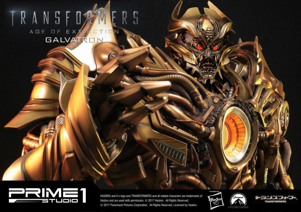 Prime 1 Studio Museum Masterline Transformers: Age of Extinction (Film) Galvatron Gold Version | 4562471904462