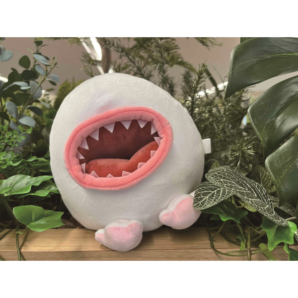 CAPCOM Monster Hunter Fluffy Eggshaped Plush Khezu(4976219125772)(4976219125772)