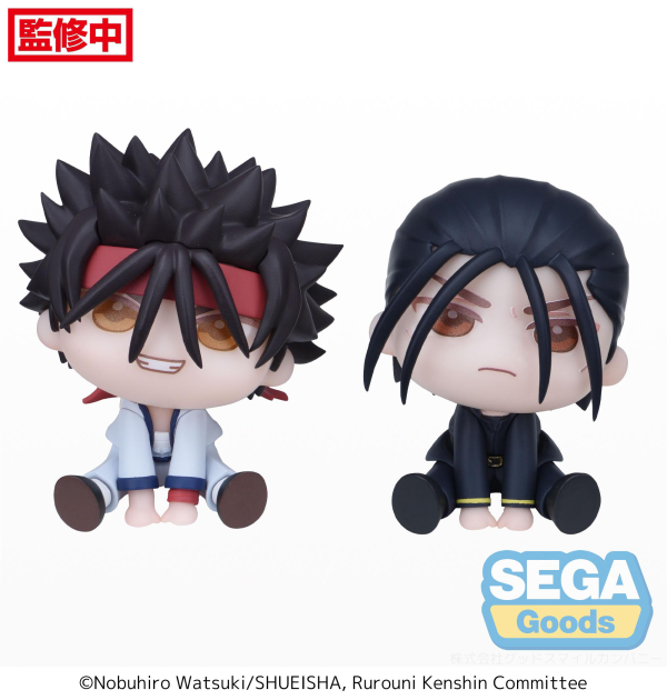 QyuruMe TV Anime "Rurouni Kenshin" Mini Figure "Sanosuke Sagara ･ Hajime Saito" (EX) [Pack of: Sanosuke Sagara：18 Hajime Saito：15]