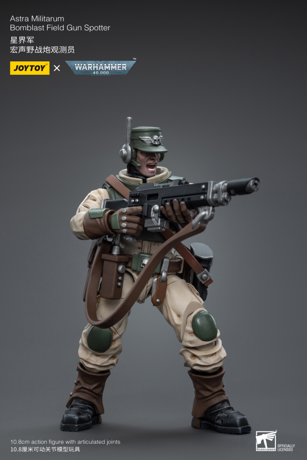 Joy Toy Astra Militarum Ordnance Team with Bombast Field Gun