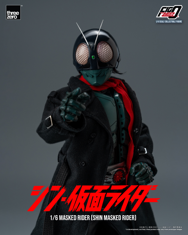 threezero FigZero 1/6 Masked Rider (SHIN MASKED RIDER)(4895250806801)(4895250806801)