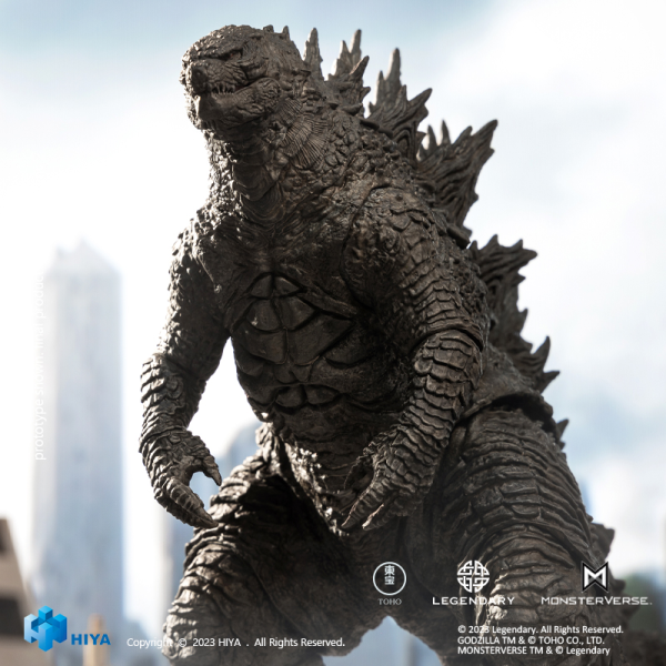 HIYA Toys Exquisite Basic Series: " GODZILLA VS KONG " - Godzilla(Update Version)