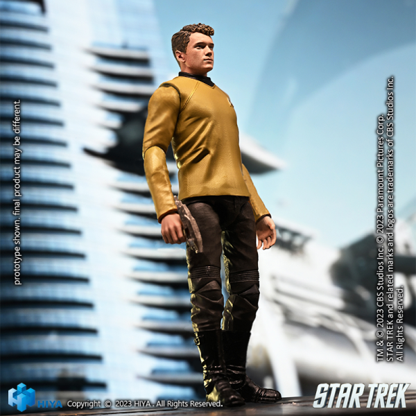 HIYA Toys Exquisite Mini Series 1/18 Scale STAR TREK 2009 Chekov