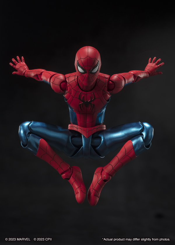 BANDAI Tamashii Spider-Man [New Red & Blue Suit] (SPIDER-MAN: No Way Home) "SPIDER-MAN: No Way Home", Bandai Spirits S.H.Figuarts