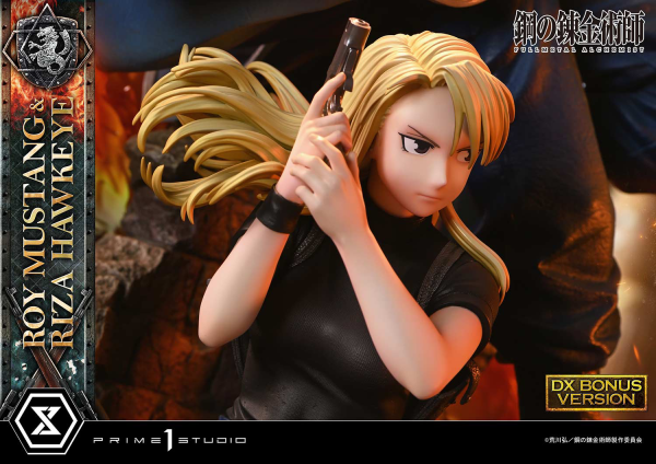 Prime 1 Studio Concept Masterline Fullmetal Alchemist Roy Mustang & Riza Hawkeye DX Bonus Version | 4580708049595