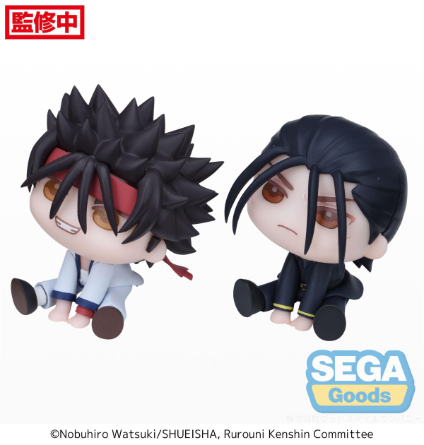 QyuruMe TV Anime "Rurouni Kenshin" Mini Figure "Sanosuke Sagara ･ Hajime Saito" (EX) [Pack of: Sanosuke Sagara：18 Hajime Saito：15]