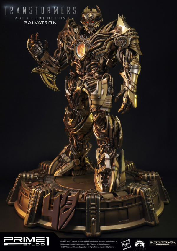 Prime 1 Studio Museum Masterline Transformers: Age of Extinction (Film) Galvatron Gold Version | 4562471904462