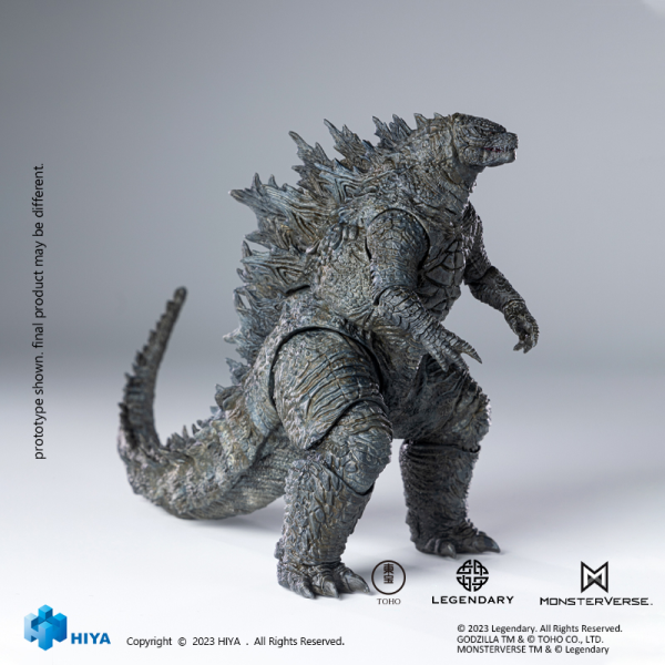 HIYA Toys Exquisite Basic Series: " GODZILLA VS KONG " - Godzilla(Update Version)