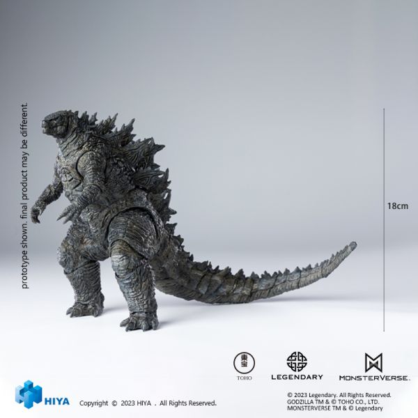 HIYA Toys Exquisite Basic Series: " GODZILLA VS KONG " - Godzilla(Update Version)