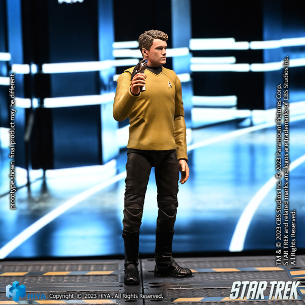 HIYA Toys Exquisite Mini Series 1/18 Scale STAR TREK 2009 Chekov