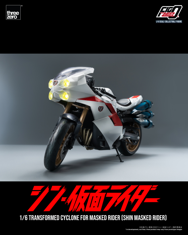 threezero FigZero 1/6 Transformed Cyclone for Masked Rider (SHIN MASKED RIDER)(4895250807563)(4895250807563)