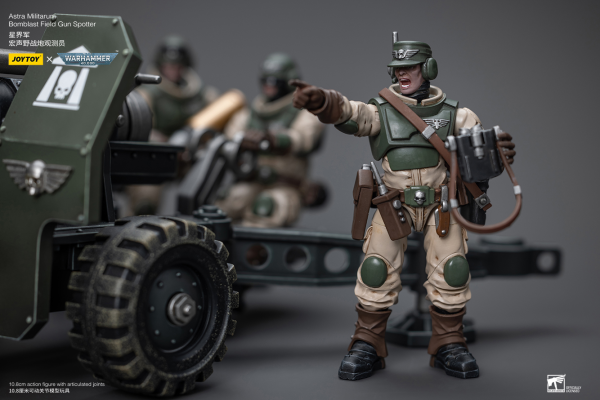 Joy Toy Astra Militarum Ordnance Team with Bombast Field Gun