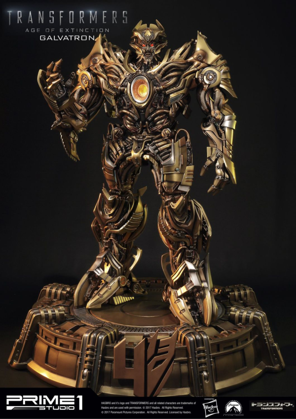 Prime 1 Studio Museum Masterline Transformers: Age of Extinction (Film) Galvatron Gold Version | 4562471904462