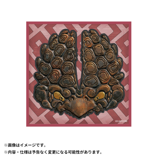 CAPCOM rubber coaster Tsuba Guard: Genbu's Might | 4976219131261