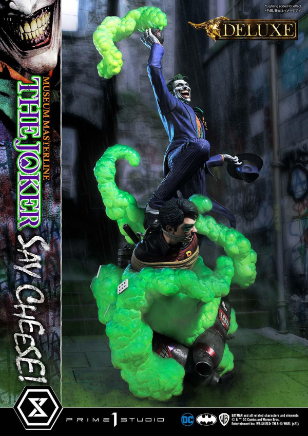 Prime 1 Studio Museum Masterline Batman (Comics) The Joker - Say Cheese DX Bonus Version | 4580708035123