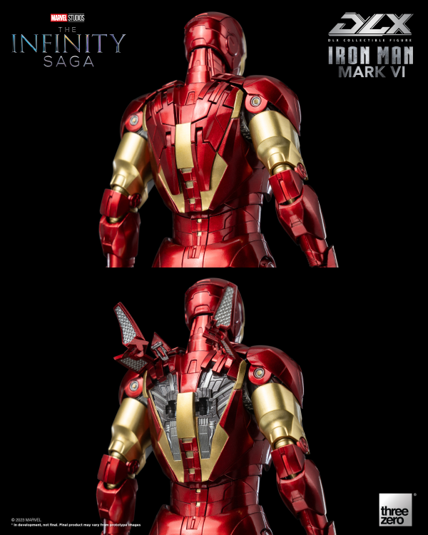 Three Zero Marvel Studios: The Infinity Saga: DLX Iron Man Mark 6