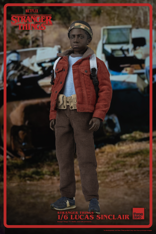 STRANGER THINGS LUCAS SINCLAIR 1/6 SCALE FIG