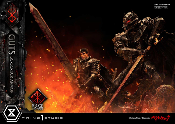 Prime 1 Studio Ultimate Premium Masterline Berserk Guts, Berserker Armor Rage Edition Deluxe Version | 4582535948577