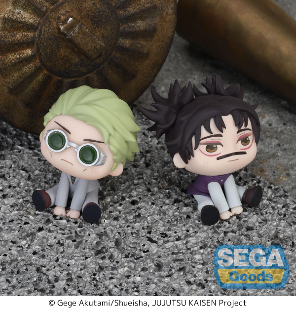 SEGA QyuruMe "Jujutsu Kaisen" Mini Figure "Kento Nanami & Choso" (EX) (Pack of 1 Nanami, 1 Choso) | 4580779548911