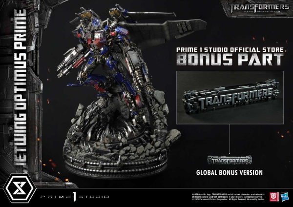 Prime 1 Studio Museum Masterline Transformers: Dark of the Moon (Film) Jetwing Optimus Prime Bonus Version(4580708033921)(4580708033921)