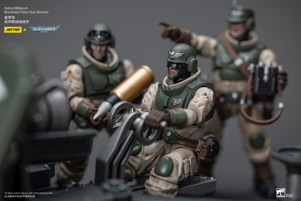 Joy Toy Astra Militarum Ordnance Team with Bombast Field Gun