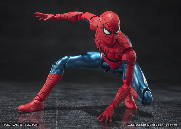 BANDAI Tamashii Spider-Man [New Red & Blue Suit] (SPIDER-MAN: No Way Home) "SPIDER-MAN: No Way Home", Bandai Spirits S.H.Figuarts