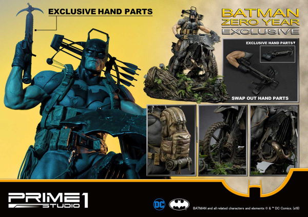 Prime 1 Studio Ultimate Museum Masterline Batman (Comics) Batman Zero Year(4562471908699)(4562471908699)