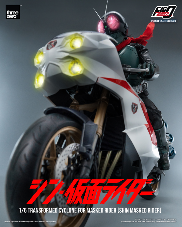 threezero FigZero 1/6 Transformed Cyclone for Masked Rider (SHIN MASKED RIDER)(4895250807563)(4895250807563)