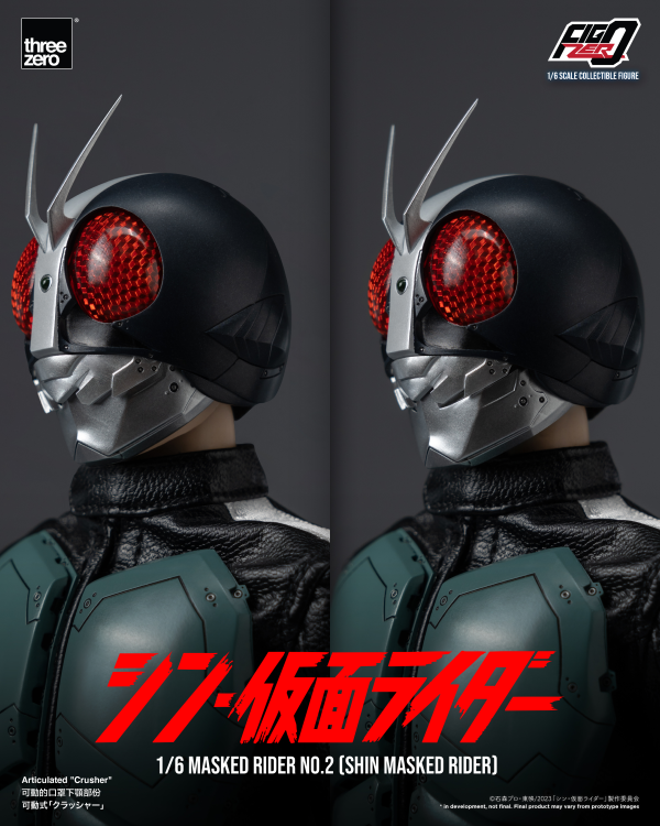 threezero FigZero 1/6 Masked Rider No.2 (SHIN MASKED RIDER)(4895250807969)(4895250807969)