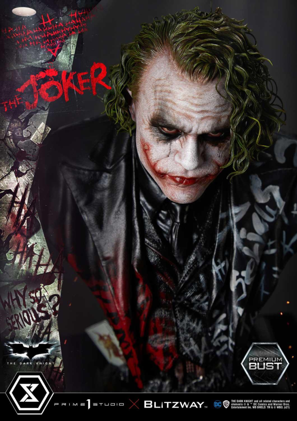 Prime 1 Studio Premium Bust The Dark Knight (Film) The Joker | 4580708034096