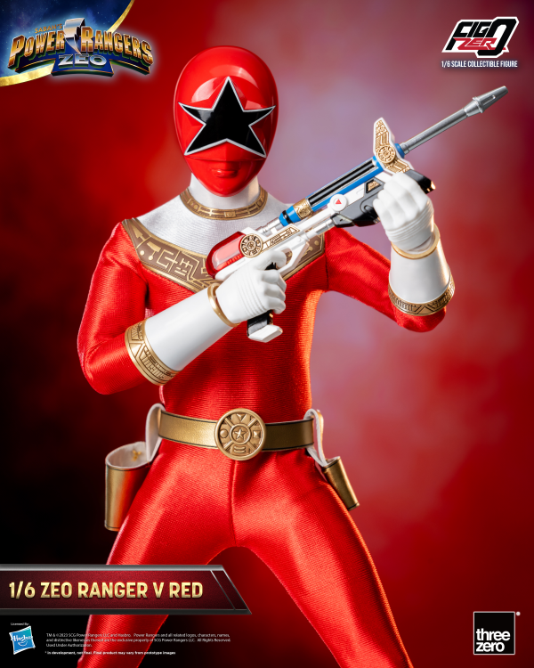 Three Zero Power Rangers Zeo - FigZero 1/6 Zeo Ranger V Red