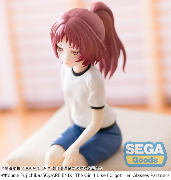 SEGA "The Girl I Like Forgot Her Glasses" PM Perching Figure "Ai Mie"