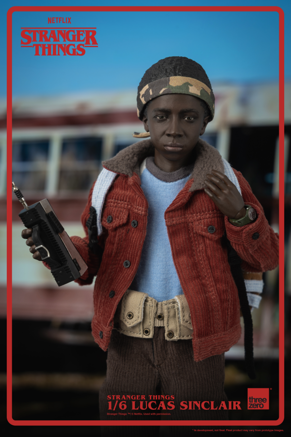 STRANGER THINGS LUCAS SINCLAIR 1/6 SCALE FIG