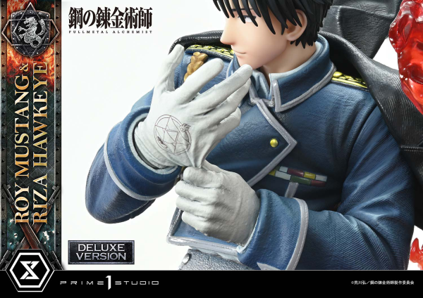 Prime 1 Studio Concept Masterline Fullmetal Alchemist Roy Mustang & Riza Hawkeye DX Bonus Version | 4580708049595