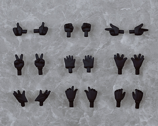 Nendoroid Doll: Hand Parts Set Gloves Ver. (Black) | 4580590166448