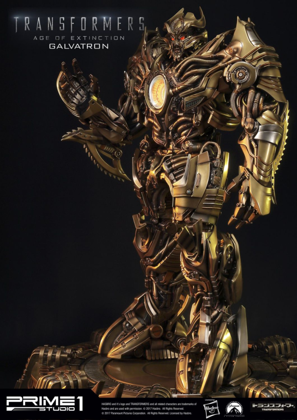 Prime 1 Studio Museum Masterline Transformers: Age of Extinction (Film) Galvatron Gold Version | 4562471904462