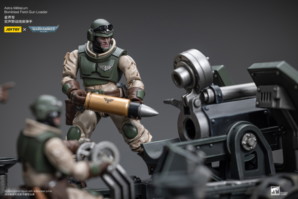 Joy Toy Astra Militarum Ordnance Team with Bombast Field Gun