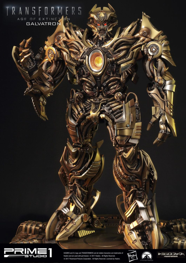 Prime 1 Studio Museum Masterline Transformers: Age of Extinction (Film) Galvatron Gold Version | 4562471904462